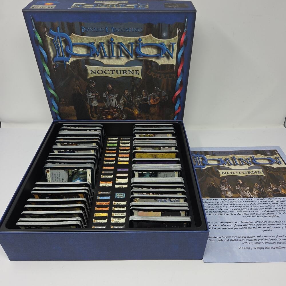 Rio Grande Games Dominion Nocturne Expansion Strategy Board Game
